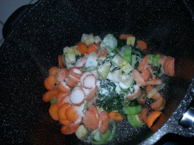 Rezept: Hühnerfrikassee Bild Nr. 3 Hühnerfrikassee - Rezept - Bild Nr. 3