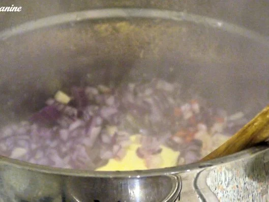 Karotten-Hähnchen-Curry mit rotem Reis - Rezept - Bild Nr. 11