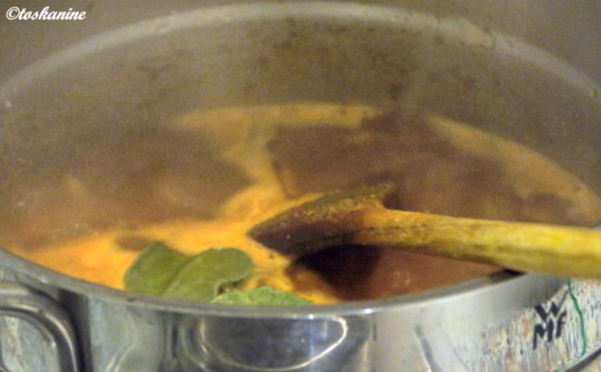 Karotten-Hähnchen-Curry mit rotem Reis - Rezept - Bild Nr. 13