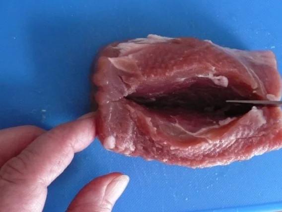 Rezept: Schweinefilet im Speckmantel mit Senf - Sahne -Sauce Bild Nr. 3 Schweinefilet im Speckmantel mit Senf - Sahne -Sauce - Rezept - Bild Nr. 3