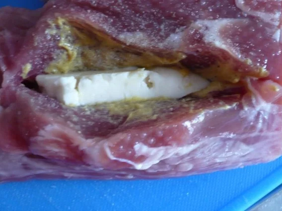 Rezept: Schweinefilet im Speckmantel mit Senf - Sahne -Sauce Bild Nr. 5 Schweinefilet im Speckmantel mit Senf - Sahne -Sauce - Rezept - Bild Nr. 5