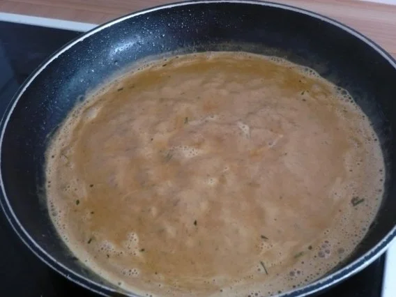 Rezept: Schweinefilet im Speckmantel mit Senf - Sahne -Sauce Bild Nr. 13 Schweinefilet im Speckmantel mit Senf - Sahne -Sauce - Rezept - Bild Nr. 13