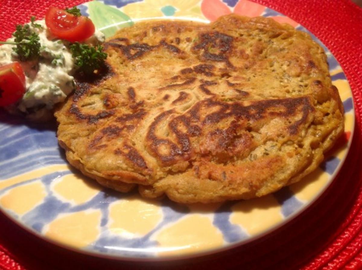 Bilder für Herzhafte Lupinenpfannkuchen - Rezept