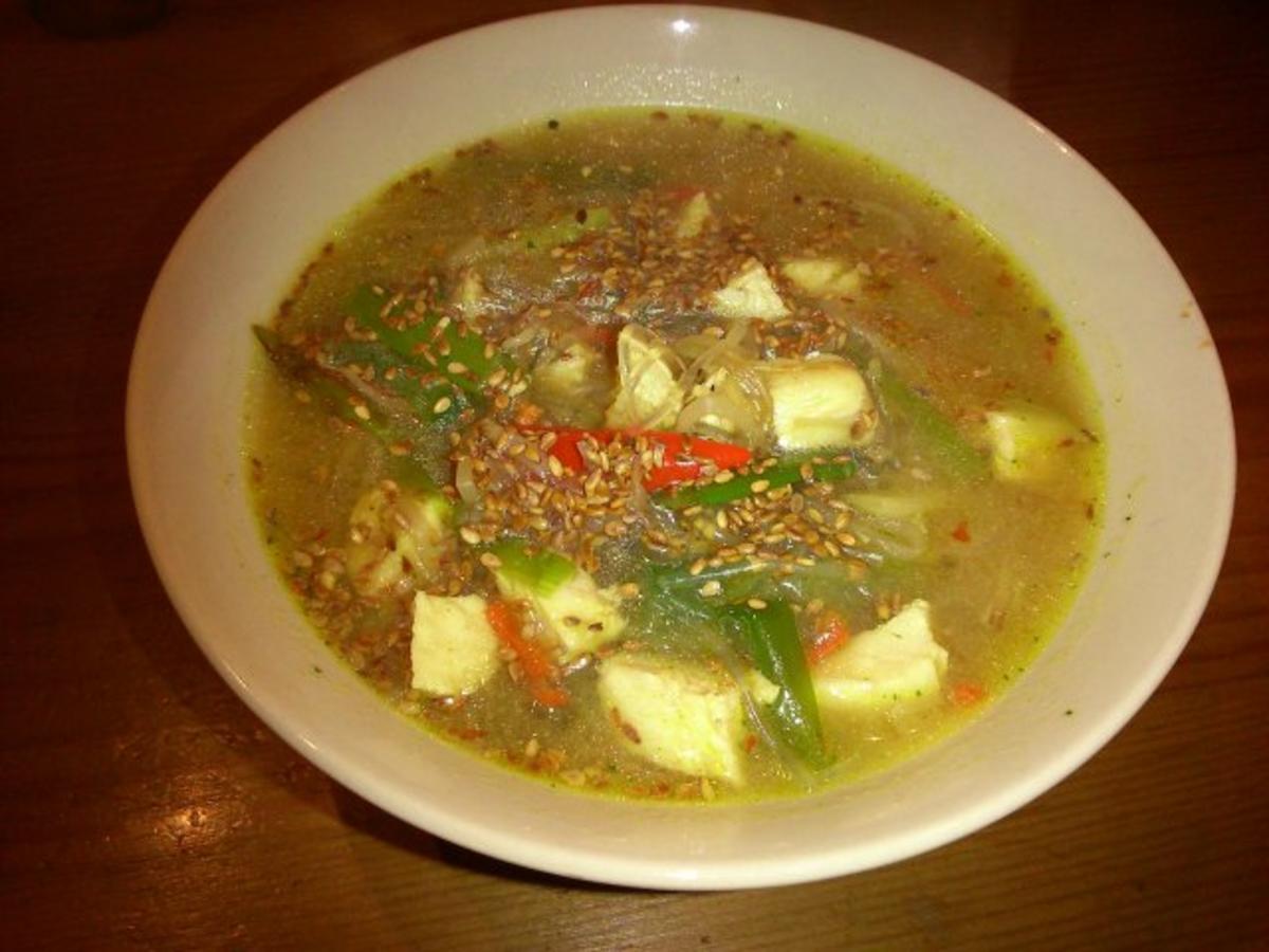 Asia-Suppe mit Hähnchen - Rezept - Bild Nr. 2