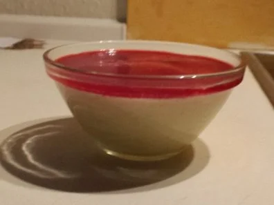 Apfelcreme mit Himbeersauce - Rezept - Bild Nr. 2