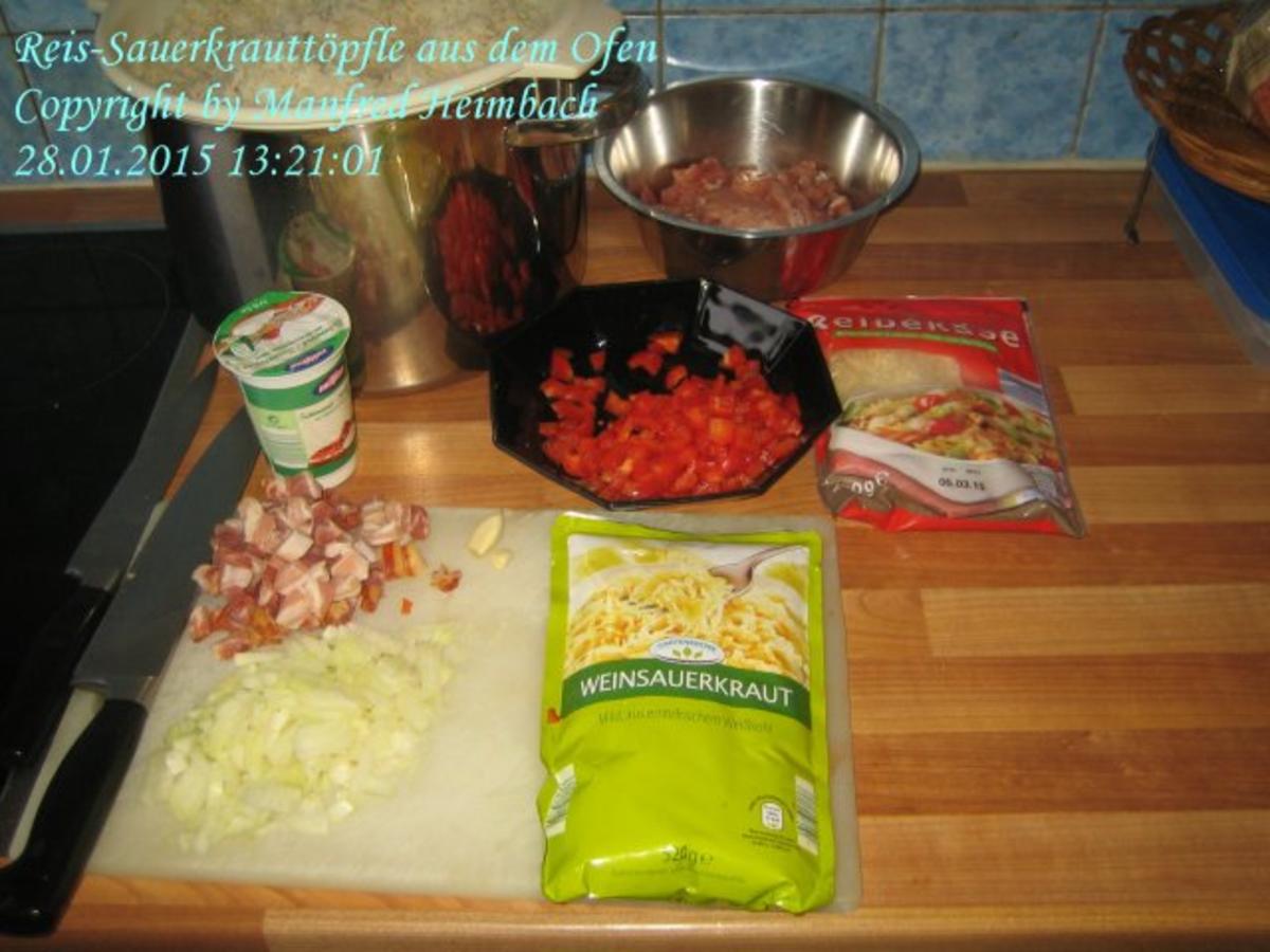 Aufgelaufenes – Reis-Sauerkrauttöpfle aus dem Ofen - Rezept - Bild Nr. 10