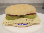 Zwischensnack: Veggi-Burger / Käse-Burger - Rezept