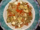 Huhn mit Tomaten und Feta - Rezept