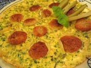 Bratwurst - Zwiebel - Käse - Omelett ... - Rezept