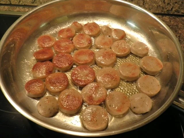 Bratwurst - Zwiebel - Käse - Omelett ... - Rezept - Bild Nr. 3