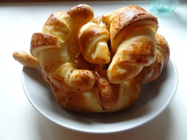 Frühstücks-Butterhörnchen - Rezept