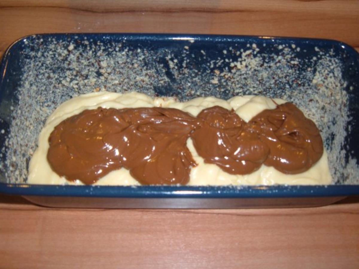 Kuchen : Nougat Marzipan - einfach - von SCHNEEROSE
