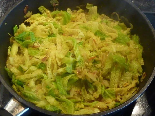 Wirsingnudeln mit Baumnüsse - Rezept - Bild Nr. 4