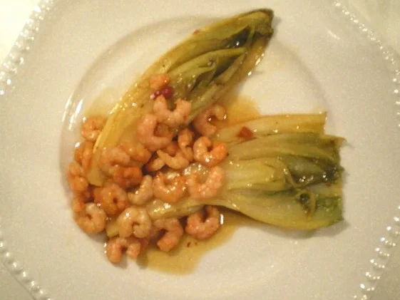 Chicorée mit Shrimps gedünstet - Rezept - Bild Nr. 2