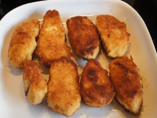 Putensteaks mit ausgebackenen Blumenkohl und Tatarska Omacka - Rezept - Bild Nr. 6