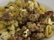 Pasta mit Hackfleisch, Linsen und Brokkoli - Rezept
