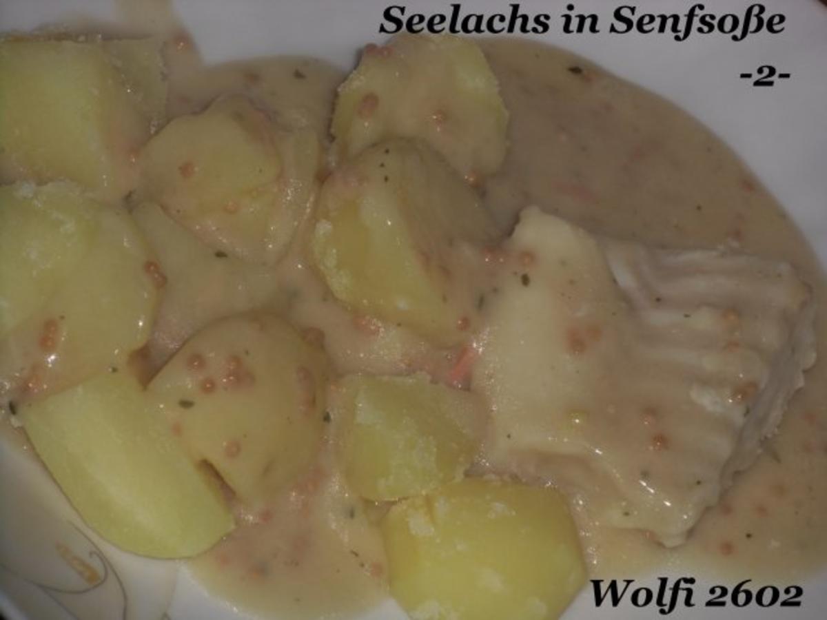 Fisch : Seelachs in Senfsoße - Rezept - Bild Nr. 3