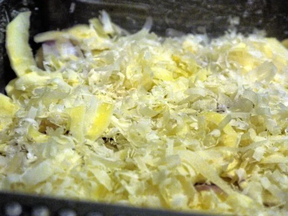 Pastinaken-Kartoffel-Gratin, Bouletten, Rotweinzwiebeln - Rezept - Bild Nr. 11