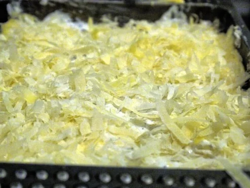 Pastinaken-Kartoffel-Gratin, Bouletten, Rotweinzwiebeln - Rezept - Bild Nr. 14