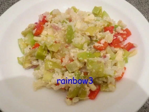 Auflauf: Gemüse mit Reis - Rezept