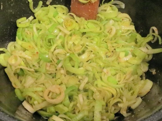 Kochen: Gelbe Linsen-Porree-Suppe - Rezept - Bild Nr. 2