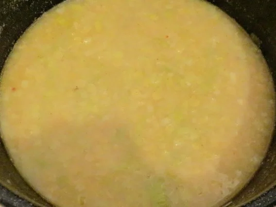 Kochen: Gelbe Linsen-Porree-Suppe - Rezept - Bild Nr. 5