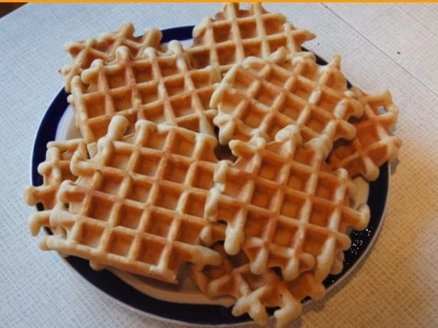 Zimt-Butterwaffeln - Rezept