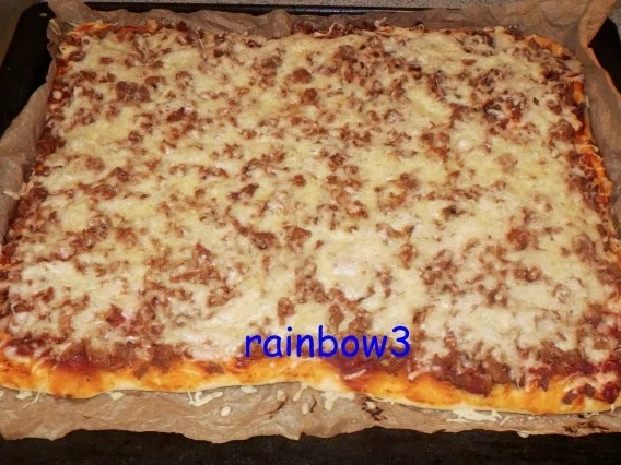 Pizza: Thunfisch - Rezept