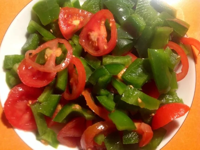 Paprika-Trauben-Käsesalat - Rezept - Bild Nr. 5