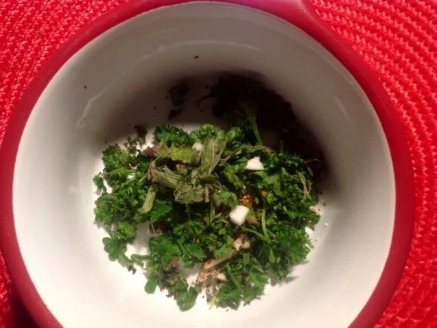 Paprika-Trauben-Käsesalat - Rezept - Bild Nr. 8