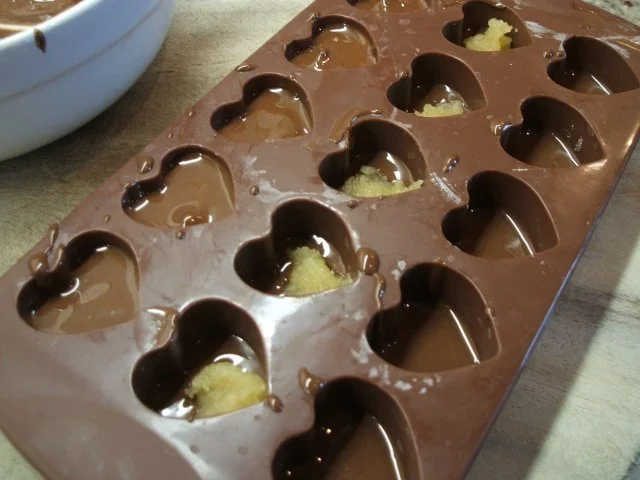 Pralinen: Orangenherzen  ****Liebste Barbara, alles Gute zu deinem Geburtstag!**** - Rezept - Bild Nr. 7