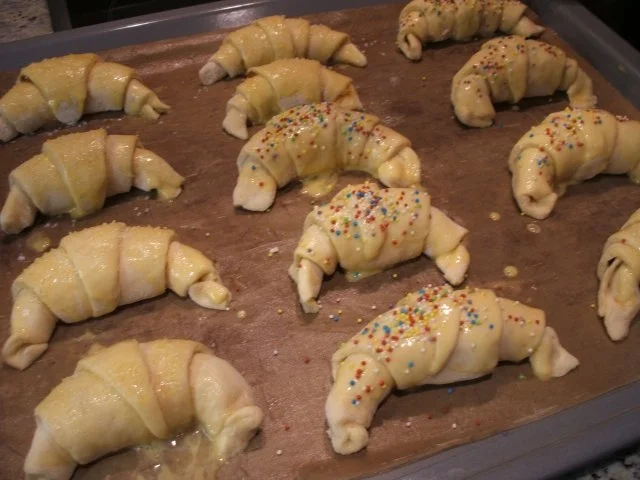 Backen: Faschings-Kipferln mit verschiedenen Füllungen - Rezept - Bild Nr. 14