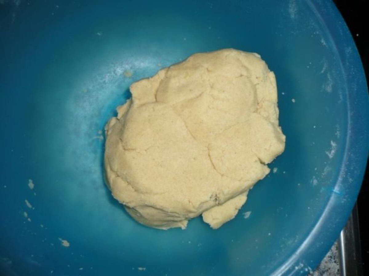 Vanille-Pfirsich-Quarkkuchen mit Streuseln - Rezept - Bild Nr. 4