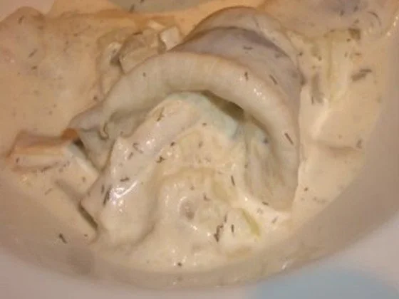 Rezept: Heringssalat auf Alt-Berliner Art Heringssalat auf Alt-Berliner Art - Rezept