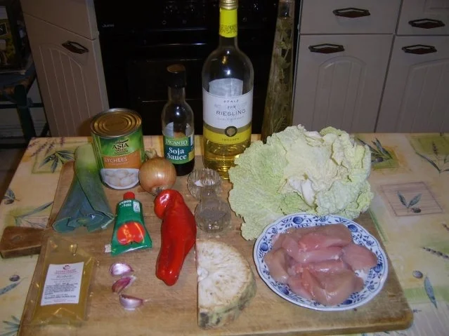 Rezept: Huhn süß - sauer Bild Nr. 2 Huhn süß - sauer - Rezept - Bild Nr. 2