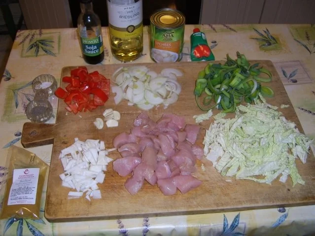 Rezept: Huhn süß - sauer Bild Nr. 3 Huhn süß - sauer - Rezept - Bild Nr. 3