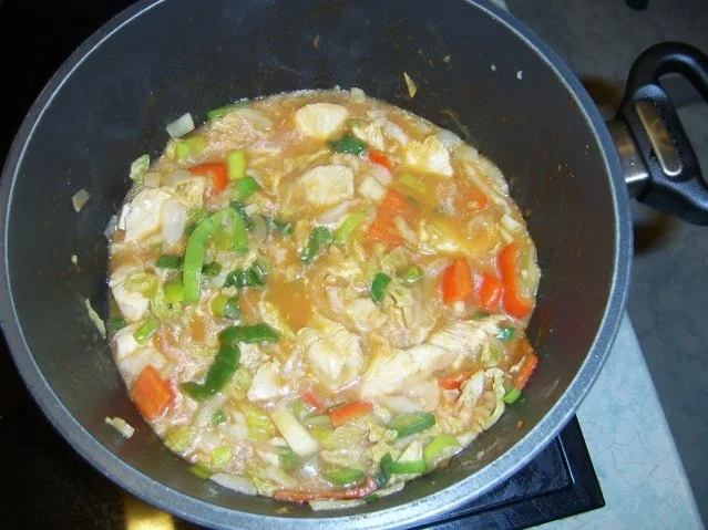 Rezept: Huhn süß - sauer Bild Nr. 9 Huhn süß - sauer - Rezept - Bild Nr. 9