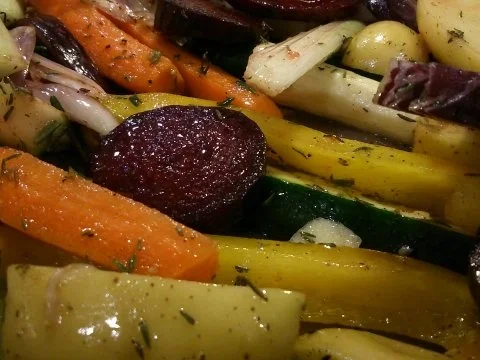 Winter-Ofengemüse - Rezept