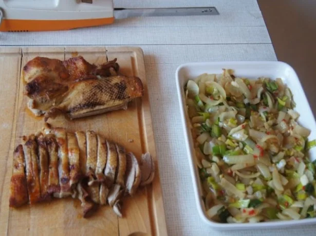 Gourmet Knusperente mit orientalischen Reis und Erdnusssauce - Rezept - Bild Nr. 7