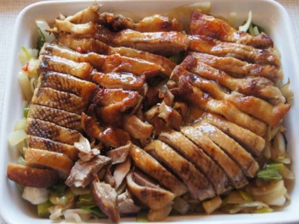 Gourmet Knusperente mit orientalischen Reis und Erdnusssauce - Rezept - Bild Nr. 8