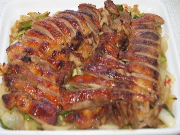 Gourmet Knusperente mit orientalischen Reis und Erdnusssauce - Rezept - Bild Nr. 10