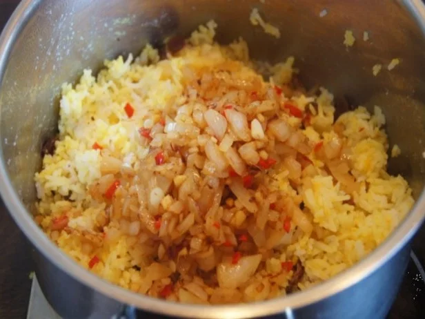 Gourmet Knusperente mit orientalischen Reis und Erdnusssauce - Rezept - Bild Nr. 15