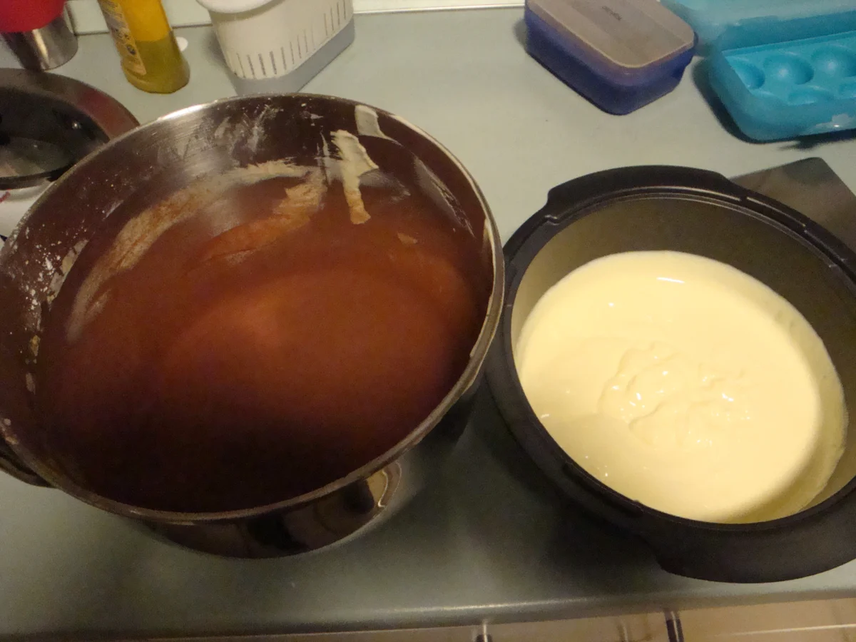 Zebra Käsekuchen ohne Boden - Rezept - Bild Nr. 2603