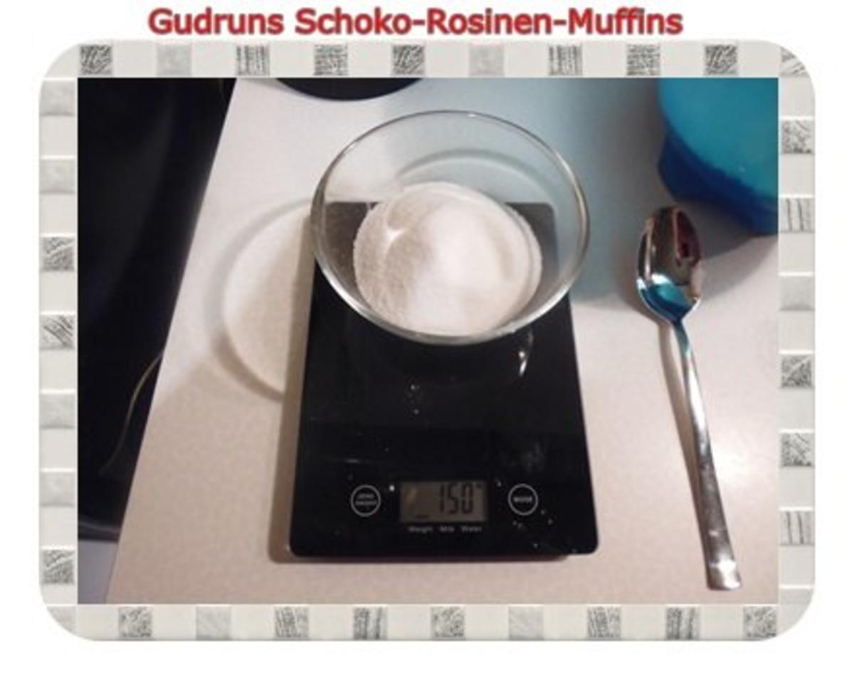Muffins: Schoko-Rosinen-Muffins - Rezept - Bild Nr. 5