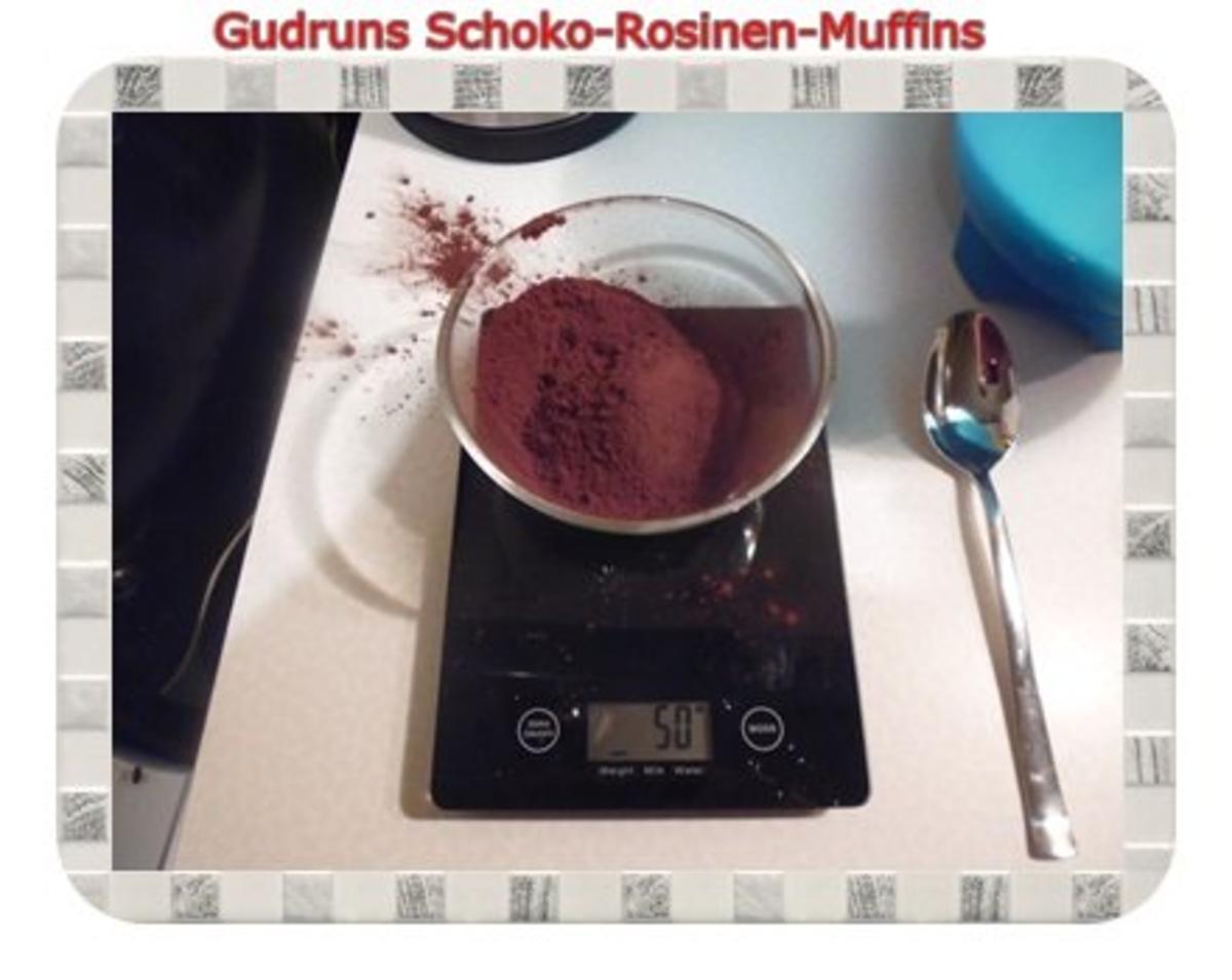 Muffins: Schoko-Rosinen-Muffins - Rezept - Bild Nr. 6