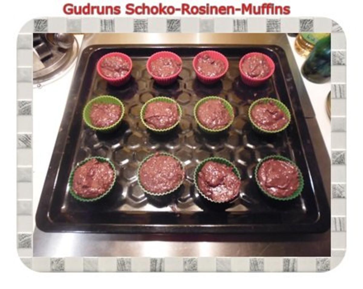 Muffins: Schoko-Rosinen-Muffins - Rezept - Bild Nr. 11