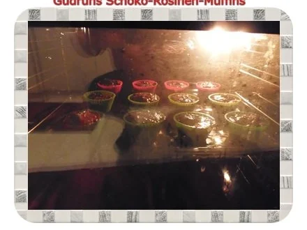 Rezept: Muffins: Schoko-Rosinen-Muffins Bild Nr. 12 Muffins: Schoko-Rosinen-Muffins - Rezept - Bild Nr. 12