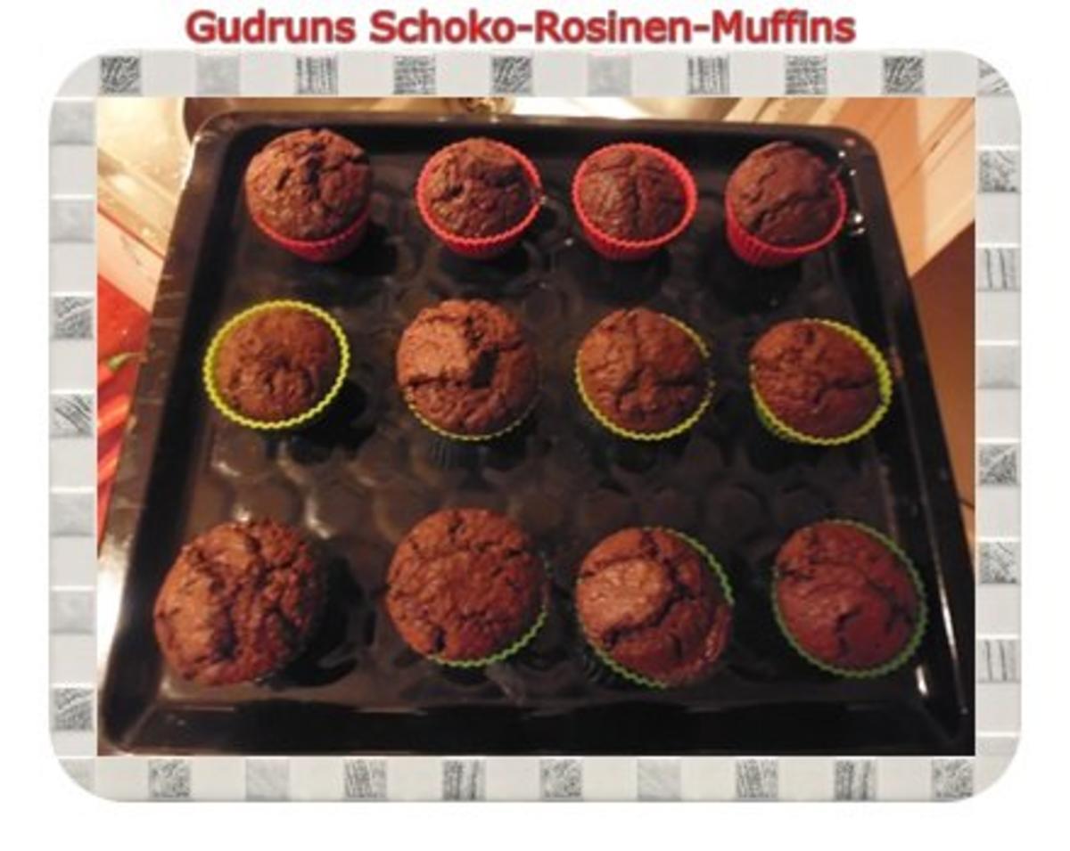 Muffins: Schoko-Rosinen-Muffins - Rezept - Bild Nr. 15