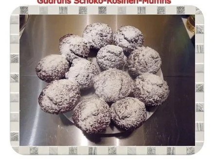 Rezept: Muffins: Schoko-Rosinen-Muffins Bild Nr. 17 Muffins: Schoko-Rosinen-Muffins - Rezept - Bild Nr. 17