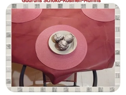 Rezept: Muffins: Schoko-Rosinen-Muffins Bild Nr. 18 Muffins: Schoko-Rosinen-Muffins - Rezept - Bild Nr. 18